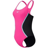 Speedo Badeanzug Badeanzug Solid Splice Medalist Chlorbeständig