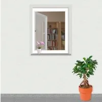 Windhager Insektenschutz-Fensterrahmen Basic mit Aluminium Rahmen, Fliegengitter individuell kürzbar, (Packung, 1-St), einfache Montage, erhältlich in 100 x 120 cm oder 120 x 140 cm