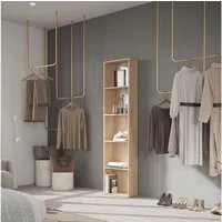 Vicco Kleiderschrank Elmo, Sonoma, 50 x 200 cm