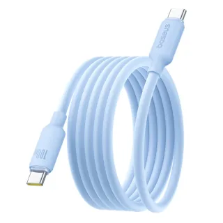 Baseus CB000179 100W Type-C to Type-C Magnetic Cable Fast Charging Data Transmission Tinned Copper Core Line 1M Long for