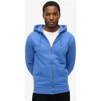 Superdry Kapuzensweatjacke ESSENTIAL LOGO ZIP HOODIE HB Baumwollmischung, slim fit