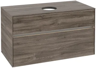 Villeroy & Boch Waschtischunterschrank Collaro C038B0 1000x548x500mm mit Beleuchtung C038B0RK