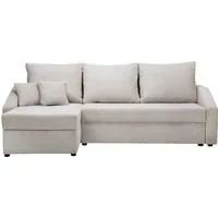 Konstanta Möbelhaus Ecksofa Mix 1 Boxspring Ecksofa 224x144 cm Schlaffunktion Bettkasten, Pocket-Spring-Federkern
