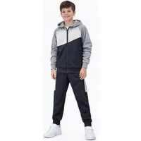 Hessis Trainingsanzug Jogginganzug Freizeitanzug für Jungen und Mädchen JF12 (Set, 2-tlg., Jacke mit Jogginghose)