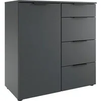 Wimex Kombikommode Oxford by fresh to go, mit Schubladen, in 2 Größen (81 oder 135cm breit, 92cm hoch, 41cm tief), Mit Soft-close Beschlägen, Kommode Made in Germany