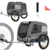 TIGGO Fahrradhundeanhänger Tiggo VS Pets M Hundeanhänger Fahrradanhänger Hundefahrradanhänger