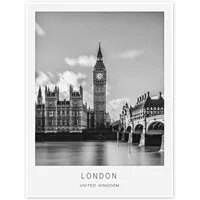Posterlounge Wandbild London, Art Couture, erhältlich als Poster, Leinwandbild, Wandsticker oder Acrylglasbild
