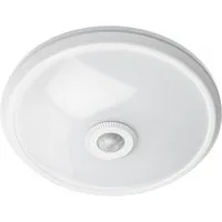 GTV LED Wandleuchte LED Deckenlampe mit Bewegungsmelder Rund 900 Lumen, Neutralweiß, Sensor LED Lampe Deckenlampe mit Bewegungssensor für Flur Treppe Diele