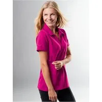 Trigema Poloshirt TRIGEMA Poloshirt ohne Knopfleiste (1-tlg)
