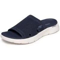 Skechers GO WALK FLEX SANDAL- Pantolette Sommerschuh, Strandschuh, Urlaubsschuh, Sandale mit Komfortfußbett