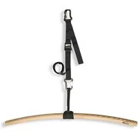 eaglefit® Klimmzugstange Holz Klimmzugstange gebogen 100 cm – naturbelassen, Made in Germany (1-tlg), handmade in Germany, Eschenholz