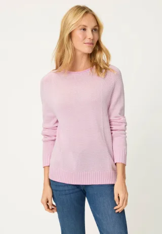 Olsen - Pullover Long Sleeves peony pink - Gr. - 48