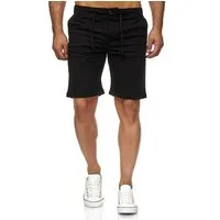 Reslad Leinenhose Reslad Leinenhose Kurze Hose Herren Leinen-Shorts lässige Männer Freiz (1-tlg., Freizeithose) kurze Männer Strandhose im Leinen-Look