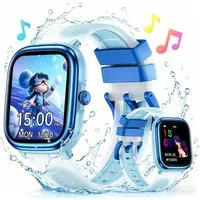 Forrlite Kinderuhr Smartwatch für Jungen und Mädchen Smartwatch Herzfrequenz Schlafmonitor,20+ Sportmodi,Schrittzähler,Wecker,Kindergeschenke für Teenager ab 5 Jahren, IP68 wasserdichte Fitness Aktivitäts Tracker Uhr
