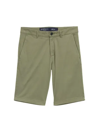 Denim Tom Tailor - Regular Fit Chino Shorts tree moss green - Gr. - S