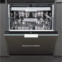 Telefunken vollintegrierbarer Geschirrspüler GEV6014A, 9 l, 14 Maßgedecke, Einbau Spülmaschine vollintegriert 60 cm, 14 Gedecke, AquaStop, EEK A