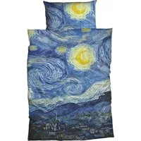 Goebel Bettwäsche Starry Night, Satin, 2 teilig, geniales Design von Vincent van Gogh