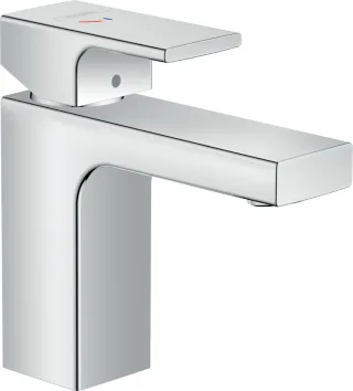 Hansgrohe Vernis Shape Einhebel-Waschtischmischer 100 CoolStart mit isolierter Wasserführung und Pus 71536000