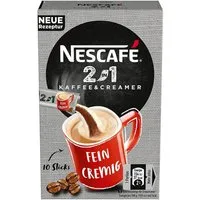 NESCAFE Kaffee, Nescafé 2in1 StiX, 10 Portionssticks á 8g