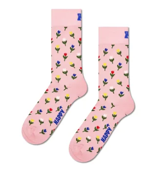 happy socks - Mini Tulip Sock Rosa - Gr. - 38