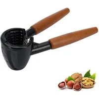 WESTMARK Nussknacker /Sektzange, Länge: 16,8 cm, Sieger Nussprofi Deluxe, Schwarz/Braun