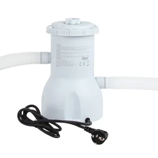 [EU Direct] 530GAL 220V Electric Pool Pumps Above Ground, 220V-240V Reusable Swimming Pool Water Purifier, 35W 530GAL/H