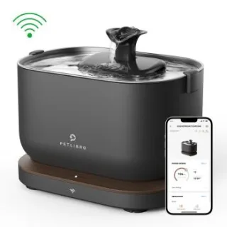 Petlibro WIFI Trinkbrunnen schwarz