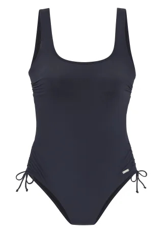 LASCANA - Venice Beach LM exkl. Sport Badeanzug mit Cup navy - Gr. - 40D