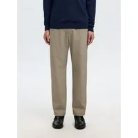 Selected Schlupfhose SLH196-STRAIGHT ROBERT STRING PANT NOOS Materialmix, straight fit