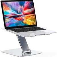 TUWENA Laptop-Ständer Laptop Ständer Höhenverstellbar, Ergonomischer Notebook Ständer, (Aluminium Laptopständer für MacBook Air, Pro, Allen Laptops 10-17 Zoll)