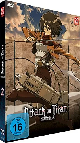 Attack on Titan - DVD Vol. 2 [Limited Edition] (inklusive Aufnäher)