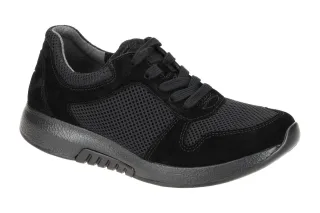 Gabor 06.946.47 Rolling Soft - Damen Schn?r-Halbschuhe, Schwarz (Schwarz)