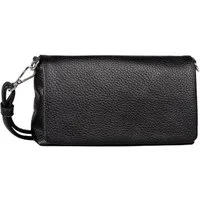 TOM TAILOR Abendtasche Xia, klares Design mit Logoprägung und fließender Silhouette in Lederoptik