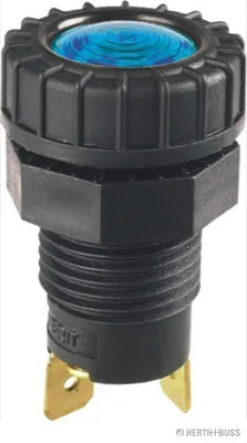 HERTH&BUSS Kontrollleuchte schwarz/blau - 85781160
