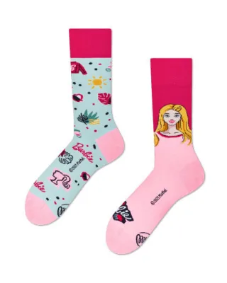 many mornings - Socken - Barbie pink - Gr. - 35-38