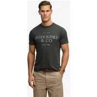 Superdry Rundhalsshirt 1954 Company Relaxed Tee Baumwolle, relaxed fit