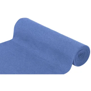 Glatter Bündchenstoff "Comfort", jeans-melange