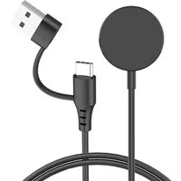imoshion imoshion Ladekabel für die Samsung Galaxy Watch USB-C und USB-A - 2 Me Smartwatch-Ladekabel