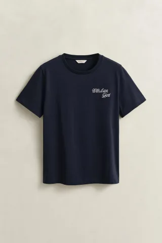 GANT - Graphic T-Shirt evening blue - Gr. - M