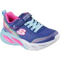 Skechers COSMIC GLOW LIGHTS Sneaker Sportschuh mit Klett, Größenschablone zum Download