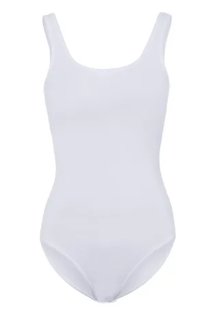 SKINY - Skiny Damen Body ohne Arm SKINY ADVANTAGE Cotton Stretch white - Gr. - 42