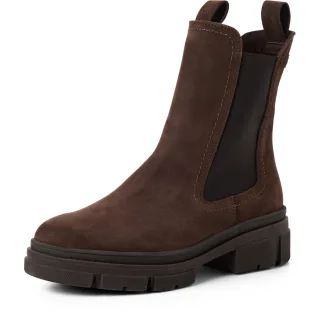 Tamaris - Da.-Stiefel mocca nubuc - Gr. - 38