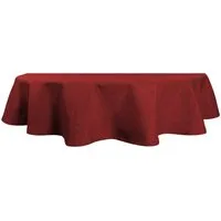 Haus und Deko Tischdecke Tischdecke oval Leinenoptik Lotuseffekt Tischwäsche Wasserabweisend (1-tlg)