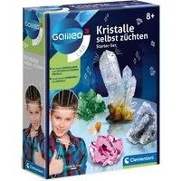 Clementoni® Experimentierkasten Galileo, Kristalle selbst züchten, Starter-Set, Made in Europe