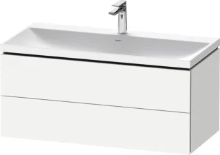 Duravit L-Cube c-shaped Set wandhängend Weiß Matt 1000x480x480 mm - LC6952O18180000 LC6952O18180000