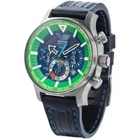Vostok Europe Chronograph VR42-595A733, Herren-Solaruhr Expedition North Pole Polar Spruce Grün