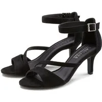 LASCANA offener Schuh, Riemchensandalette, Sommerschuh Sandalette High-Heel-Sandalette mit Riemchen VEGAN