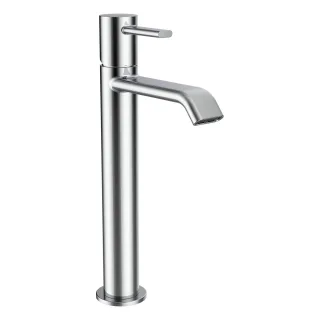 LAUFEN Waschtischarmatur MEDA Festauslauf Ausladung 120 mm ohne Ablaufventil chrom HF506614100000