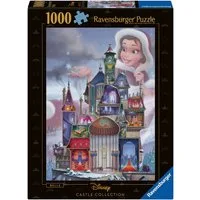 Ravensburger Puzzle Castle Collection - Disney Princess, Belle, 1000 Puzzleteile, Made in Germany