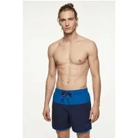 Reebok Badeshorts Troy (1-St) mit Kordelzug und elastischem Bund, mit Logo, schnell trocknend